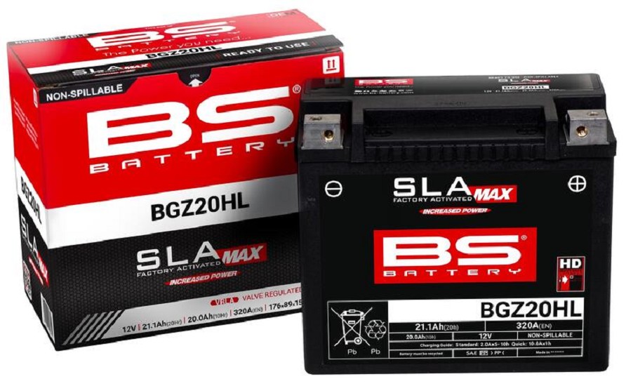 BATTERY SLA Wartungsfreie Batterie Werkseitig aktiviert - BGZ20HL BATTERY SLA Wartungsfreie Batterie Werkseitig aktiviert - BGZ20HL