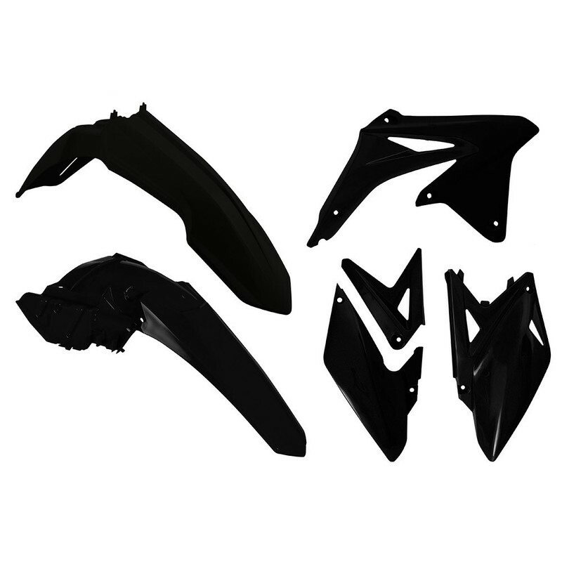 RACETECH Kunststoff-Kit Schwarz passend für Suzuki RMX-450Z RACETECH Kunststoff-Kit Schwarz passend für Suzuki RMX-450Z