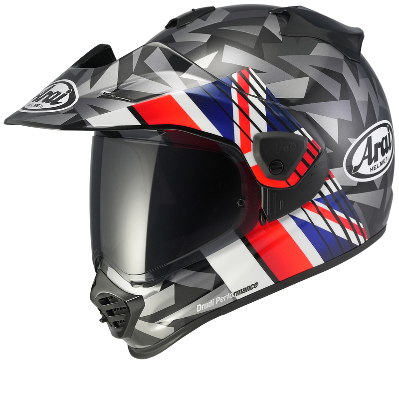 ARAI TOUR-X5 Nation UK Helm - Multicolor