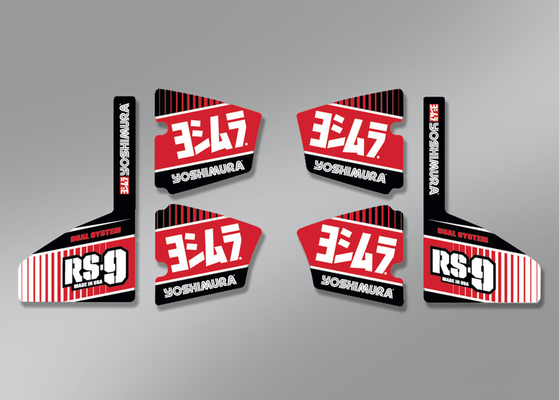YOSHIMURA Satz Sticker RS9 Dual YOSHIMURA Satz Sticker RS9 Dual