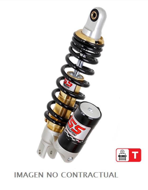 Federbein K302-Serie Mono hinten für 50er Roller passend für Aprilia, passend für Benelli, passend für Kymco, passend für Peugeot OK302-290T-01AL-388
