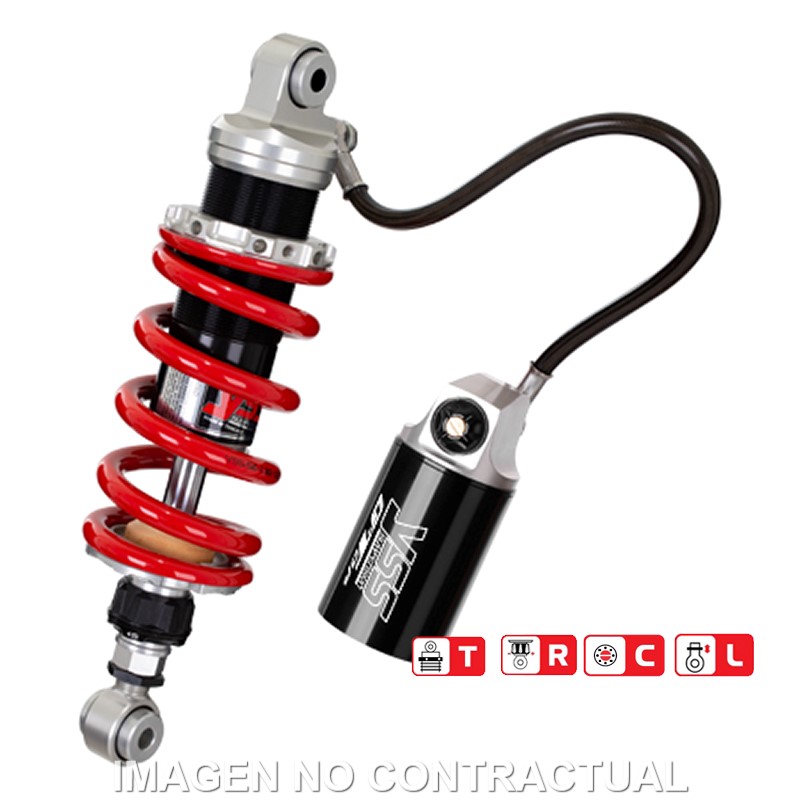 Federbein X456-Serie Mono hinten passend für Kawasaki Ninja 650 (17-22), Z 650 (17-22) MX456-300TRCL-54-858 Federbein X456-Serie Mono hinten passend für Kawasaki Ninja 650 (17-22), Z 650 (17-22) MX456-300TRCL-54-858