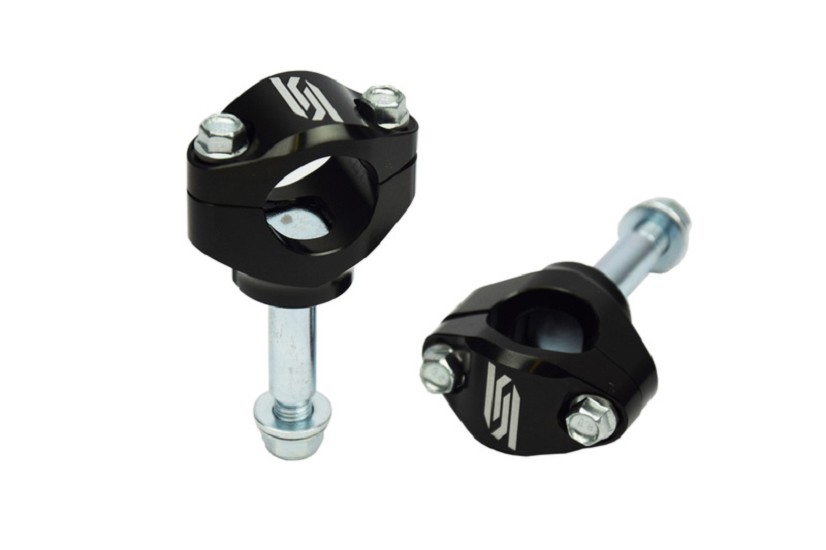SCAR Lenker-Klemmböcke Ø 28,6 mm +30 mm OE-Gabelbrücke