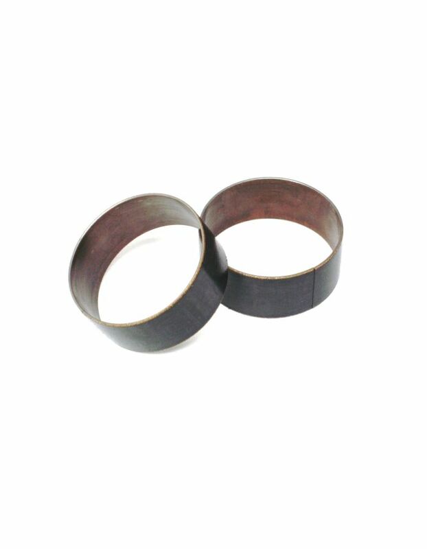 KYB Gleitbuchsen-Kit außen Ø41mm KAYABA Kolben Metall Satz 2 Stück passend für Yamaha YZ65