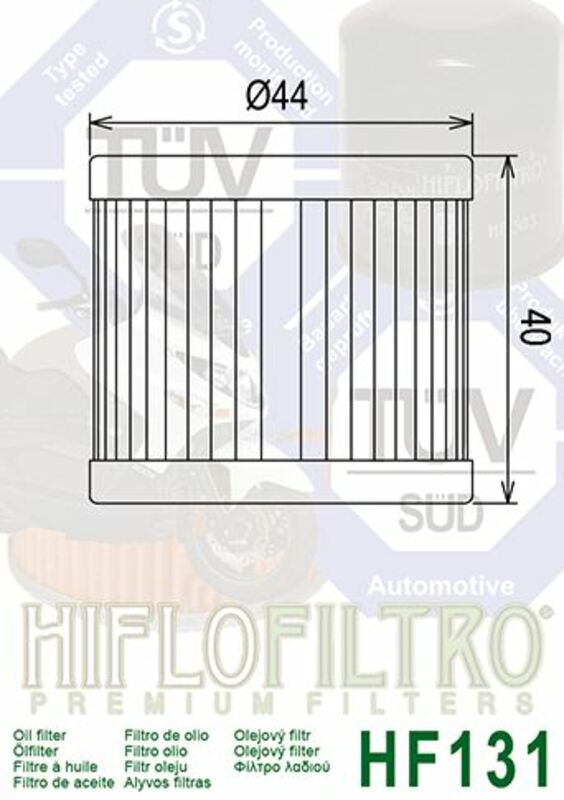 HIFLOFILTRO Ölfilter - HF131 HIFLOFILTRO Ölfilter - HF131