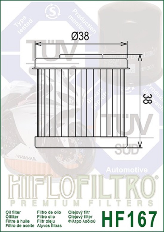 Hiflo Ölfilter HF167