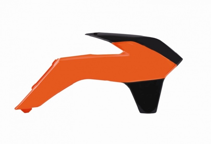 POLISPORT Kühlerspoiler seitlich passend für KTM 85 SX 13- Orange/Schwarz