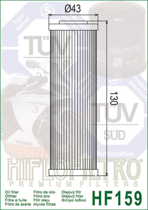 HIFLOFILTRO Ölfilter - HF159