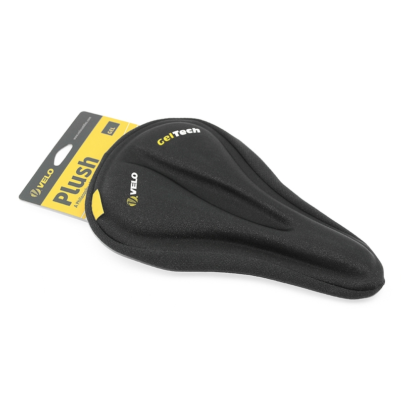 VELO Bicycle Saddle GEL Tech Cover Small size - Black VELO Bicycle Saddle GEL Tech Cover Small size - Black
