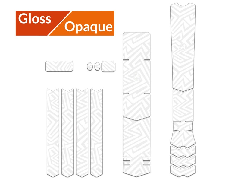 ALGIS Gloss Frame Guards Kit XL - White Lines