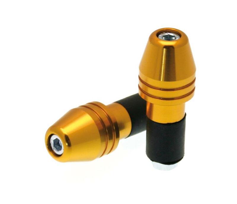 BIHR Lenkerenden ROCKET 14-18mm gold