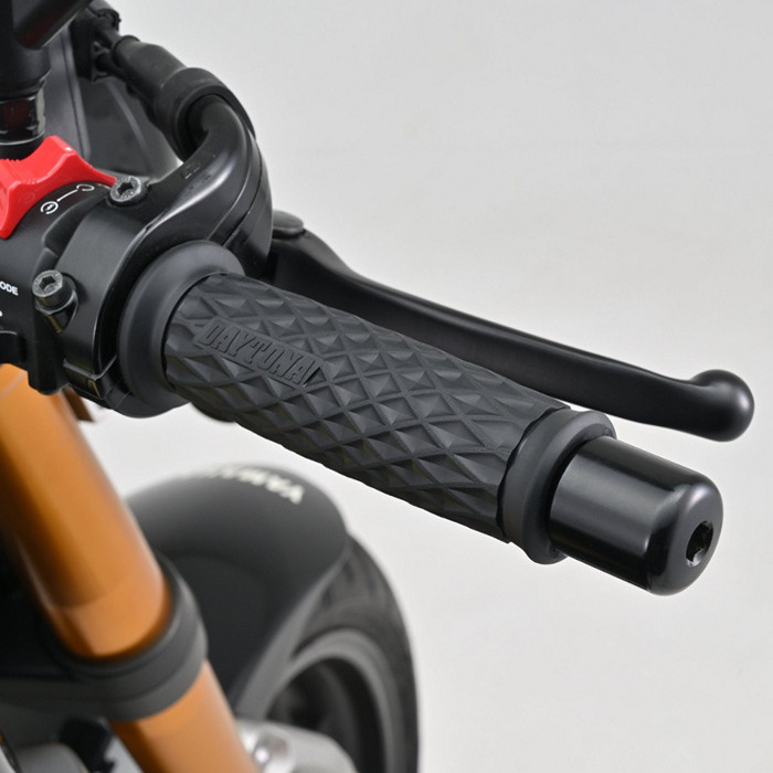 Gummi-Griff Grid schwarz