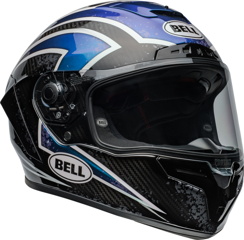 BELL Race Star DLX Flex Helm - Xenon Gloss Orion/Black