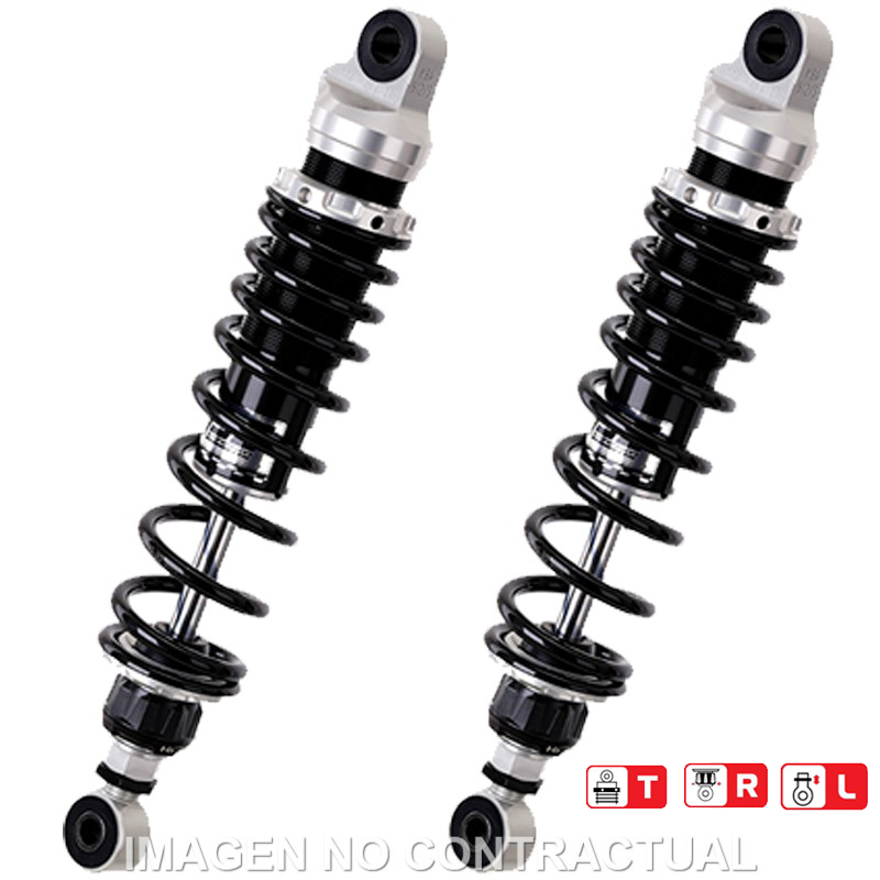 Federbein Z362-Serie Stereo hinten passend für Yamaha XJR 400/R, XJR 1200/R, XJR 1300 RZ362-330TRL-37-85