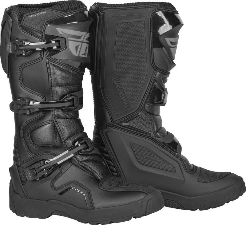 FLY RACING Maverik Enduro Boots Black Sz 12
