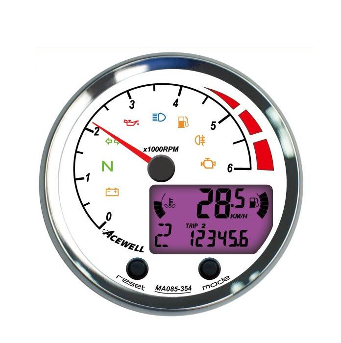ACEWELL Analog DZM 6000rpm Digital Tacho ACEWELL Analog DZM 6000rpm Digital Tacho