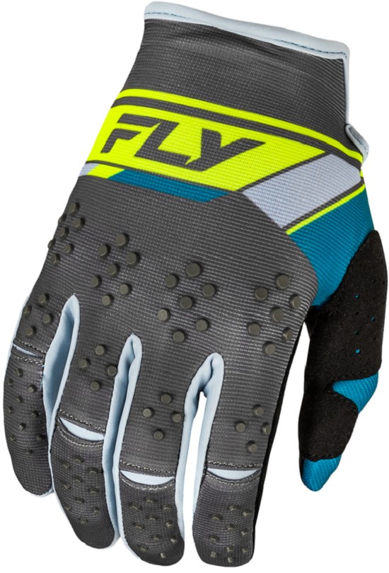 FLY RACING Kinetic Prix Handschuhe - Anthrazit/Hi-Vis
