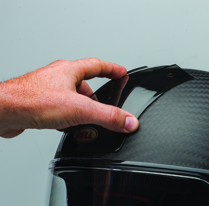 BELL Eliminator Regen Cover Belüftung Dunkel Smoke XL-XXL