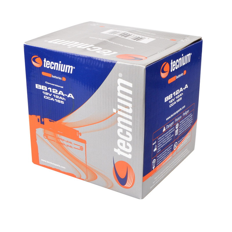 TECNIUM Blei/Säure Batterie mit Säurepack - BB12A-A TECNIUM Blei/Säure Batterie mit Säurepack - BB12A-A