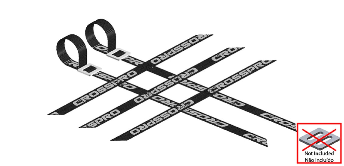 CROSS-PRO Nerf Bar Netz - Schwarz