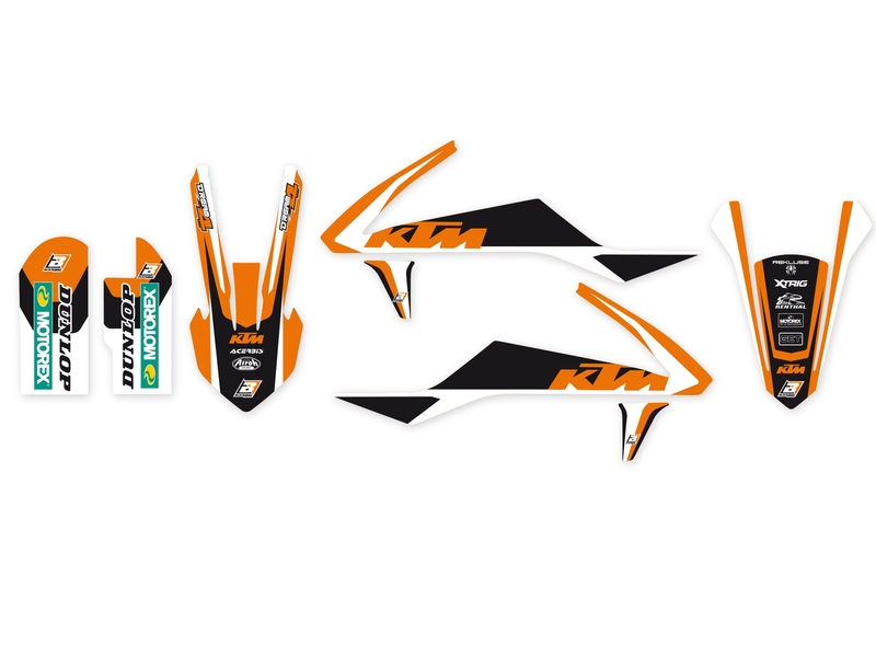 BLACKBIRD Dream Graphic 4 Deko-Kit passend für KTM SX50