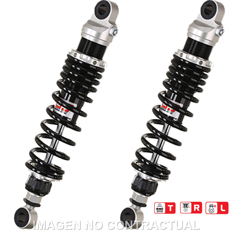 Federbein Z362-Serie Stereo hinten passend für Honda VT 750 C/Shadow, VT 1100 C Shadow RZ362-320TRL-13-88