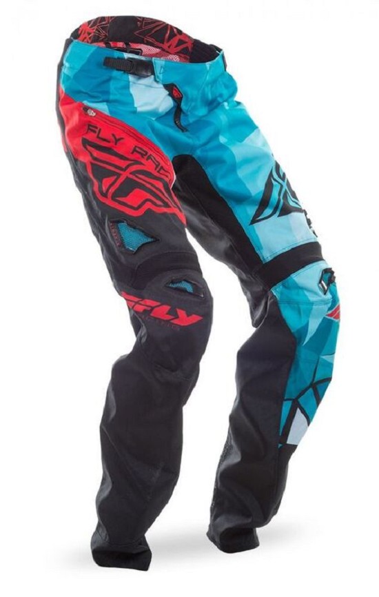 FLY RACING FLY RACING Crux Pants Dark Teal/Red Sz 30 FLY RACING FLY RACING Crux Pants Dark Teal/Red Sz 30