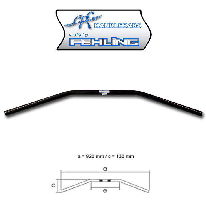 1-Zoll Lenker Drag Bar (LDHD 5) schwarz/ Kerbe 1-Zoll Lenker Drag Bar (LDHD 5) schwarz/ Kerbe