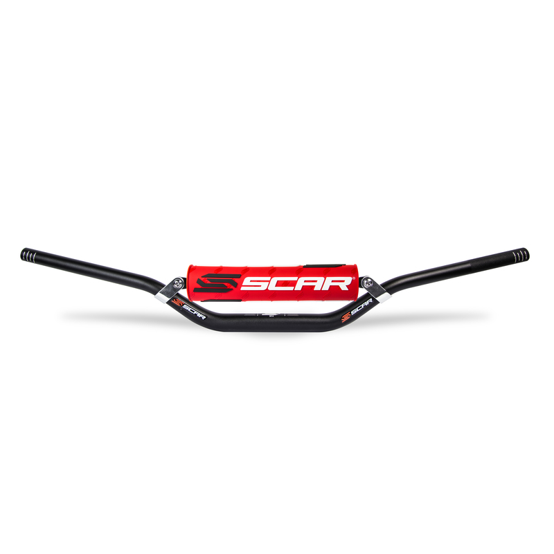 SCAR Medium Lenker Medium Schwarz/Rot Pad SCARLow Lenker Schwarz/Rot Pad