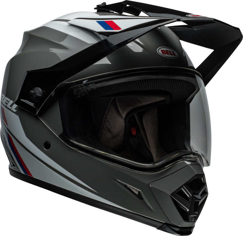 BELL MX-9 Adventure MIPS Helm - Alpine Gloss Nardo/Black