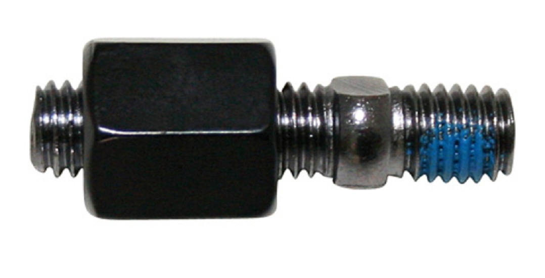 HIGHSIDER Spiegeladapter M8 auf M8, Schwarz