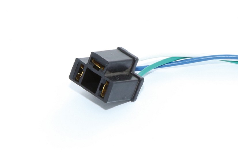 HIGHSIDER smart 3-Pin Stecker Typ A, weiblich, für 12V H4 Glühlampen, mit 210 mm Kabel.