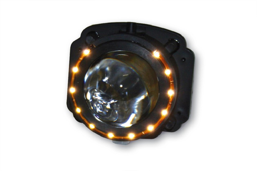 SHIN YO Ellipsoidscheinwerfer, Abblendlicht. + LED-Positionsleuchte.