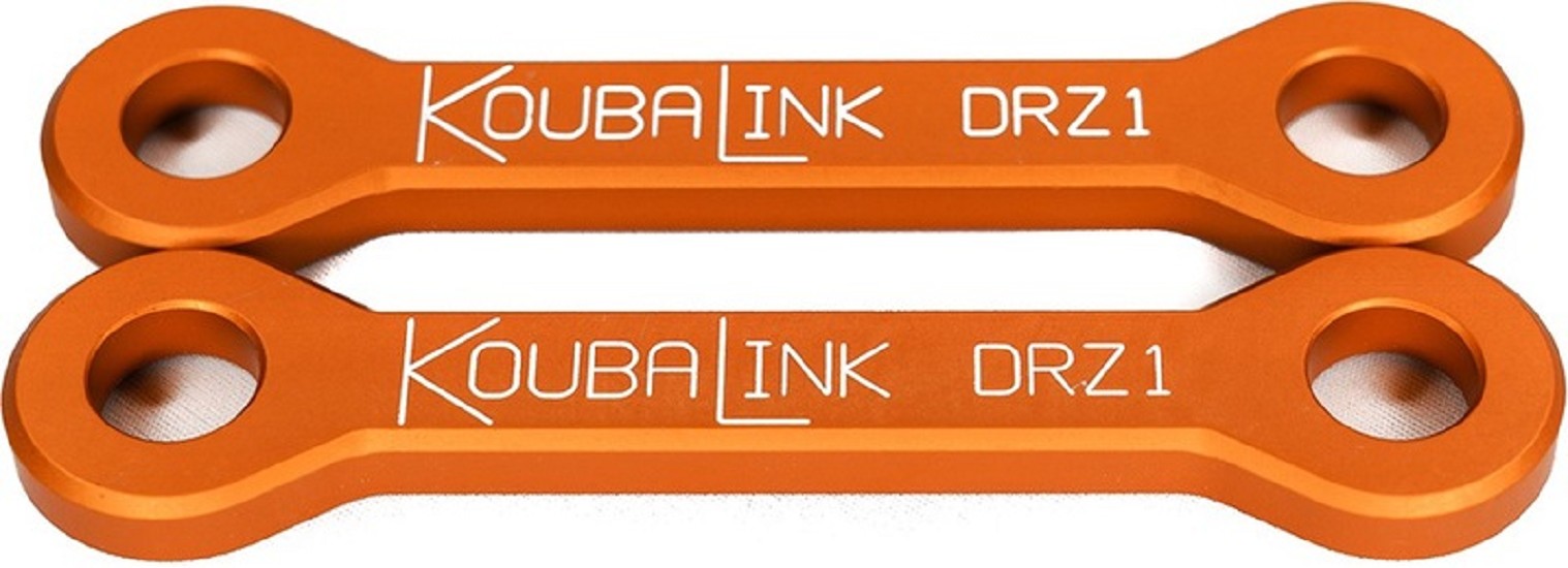 KOUBALINK Tieferlegungssatz (19.1 - 31.8 mm) Gold - passend für Kawasaki / passend für Suzuki