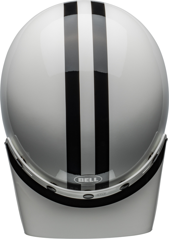 BELL Moto-3 Helm - Steve McQueen Gloss White/Black