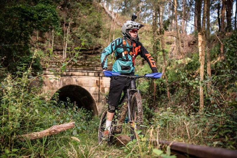 BARKBUSTERS Fahrrad-Handschützer Kit - Blau