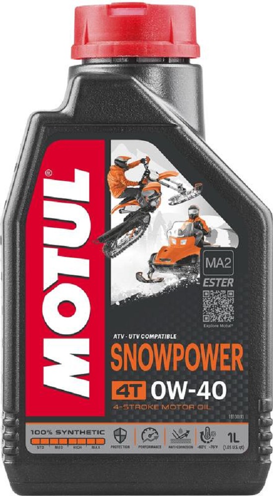 MOTUL Snowpower 4T Motorenöl - 0W40 1 l MOTUL Snowpower 4T Motorenöl - 0W40 1 l