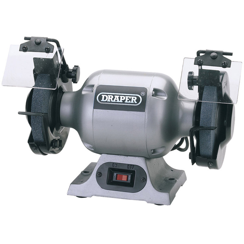 DRAPER 230V Hochleistungs-Tischschleifmaschine 150mm 370W