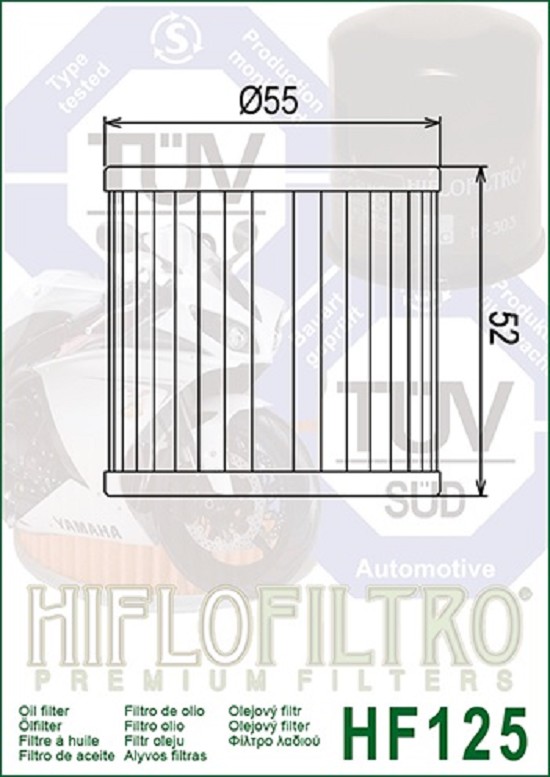 Hiflo Ölfilter HF125