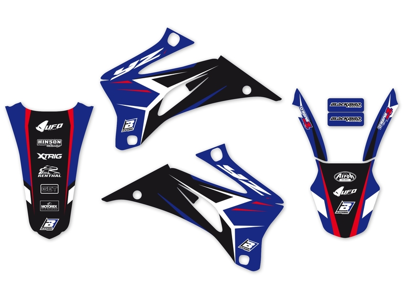 BLACKBIRD Dream Graphic 4 Komplett-Kit passend für Yamaha YZ250F
