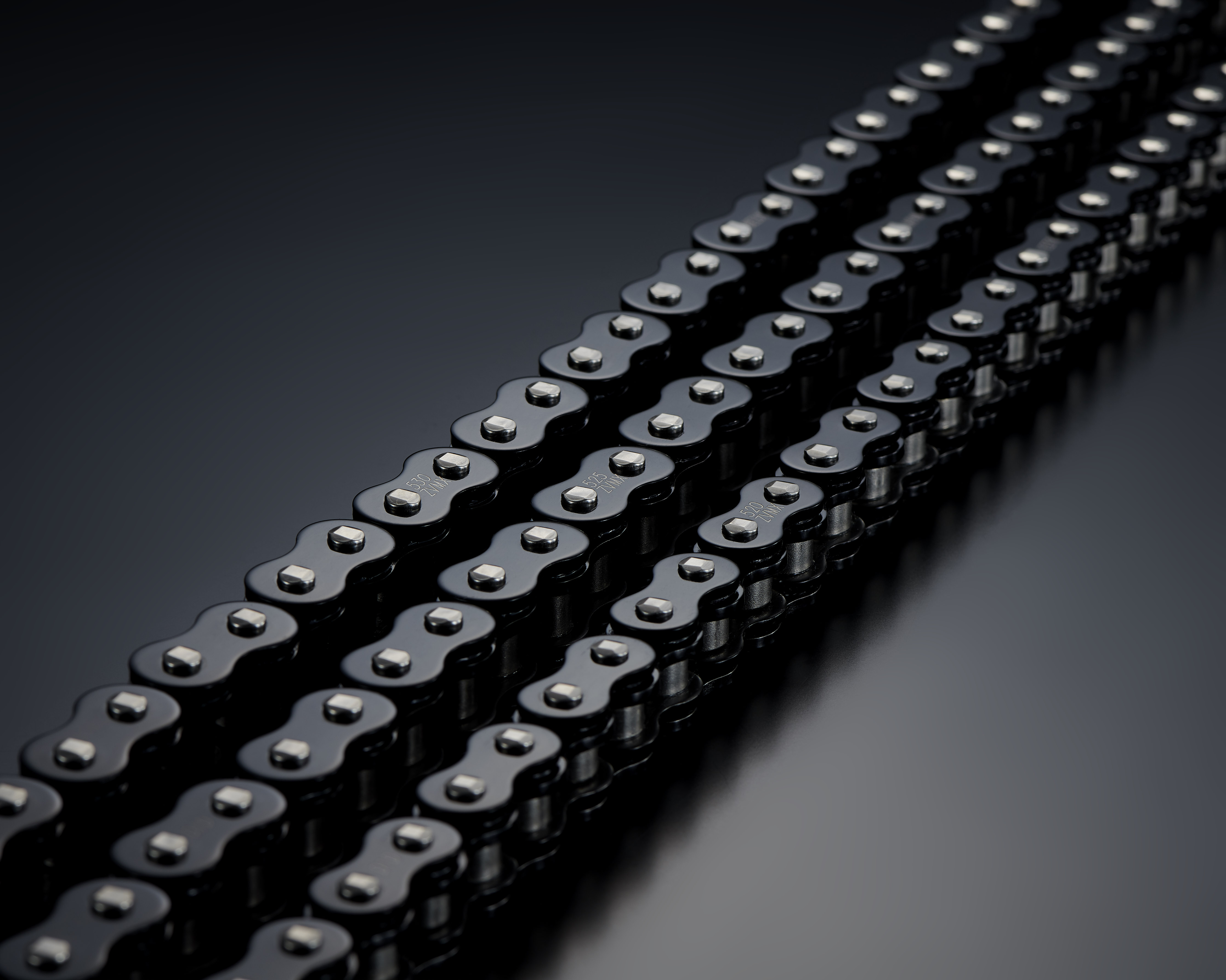 A**X-Ringkette DID 525ZVM-X (BK&BK)/118N Kette offen mit Nietschloss (ZJ)