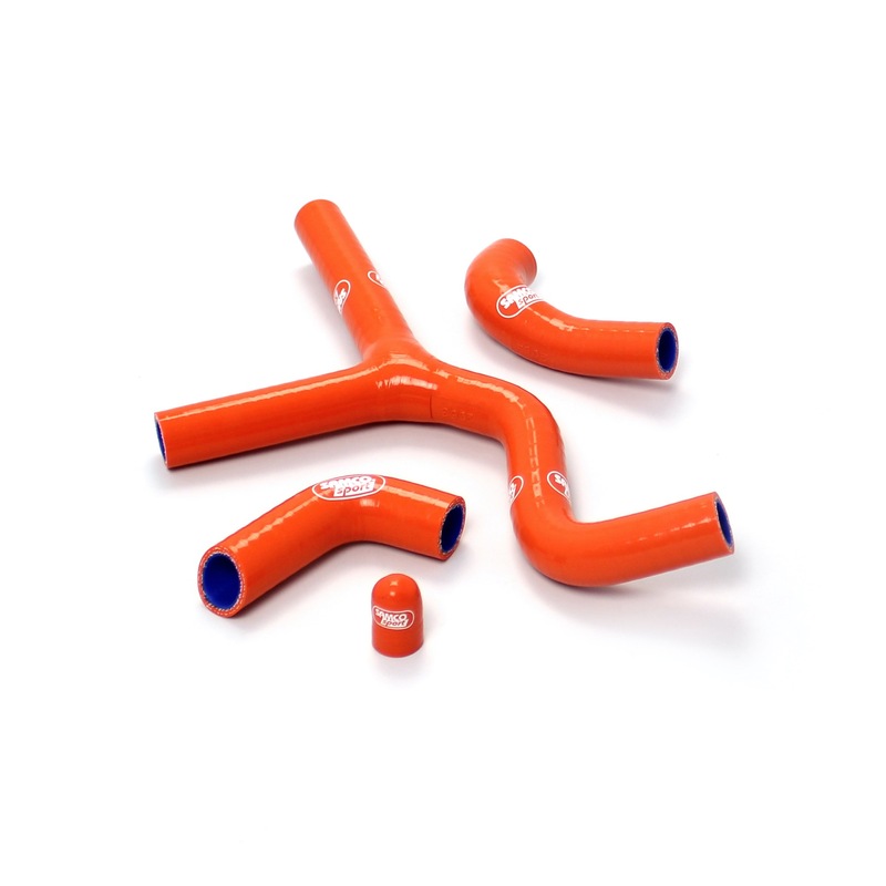 SAMCO Kühlerschläuche Y-Form - 4 passend für KTM SAMCO Kühlerschläuche Y-Form - 4 passend für KTM