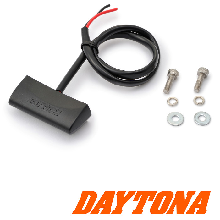 LED-Kennzeichenbeleuchtung Daytona ABS schwarz