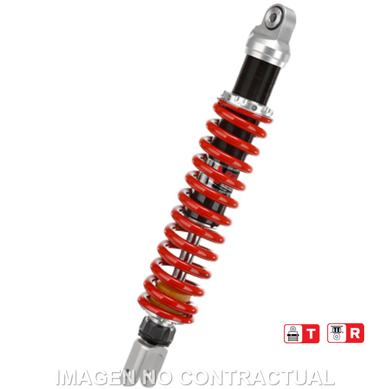 Federbein Z366-Serie Mono hinten passend für Kawasaki DTracker 125 (10-13), KLX 125 (10-16) MZ366-405TR-05-85