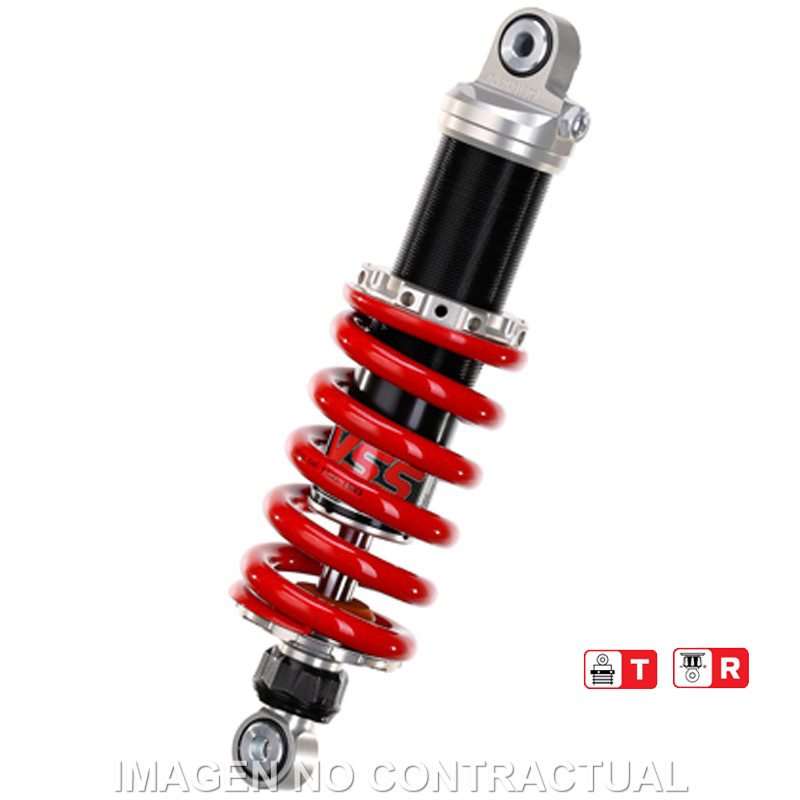 Federbein Z456-Serie Mono hinten passend für Aprilia Shiver 750 SL (08-17) MZ456-310TR-34-85