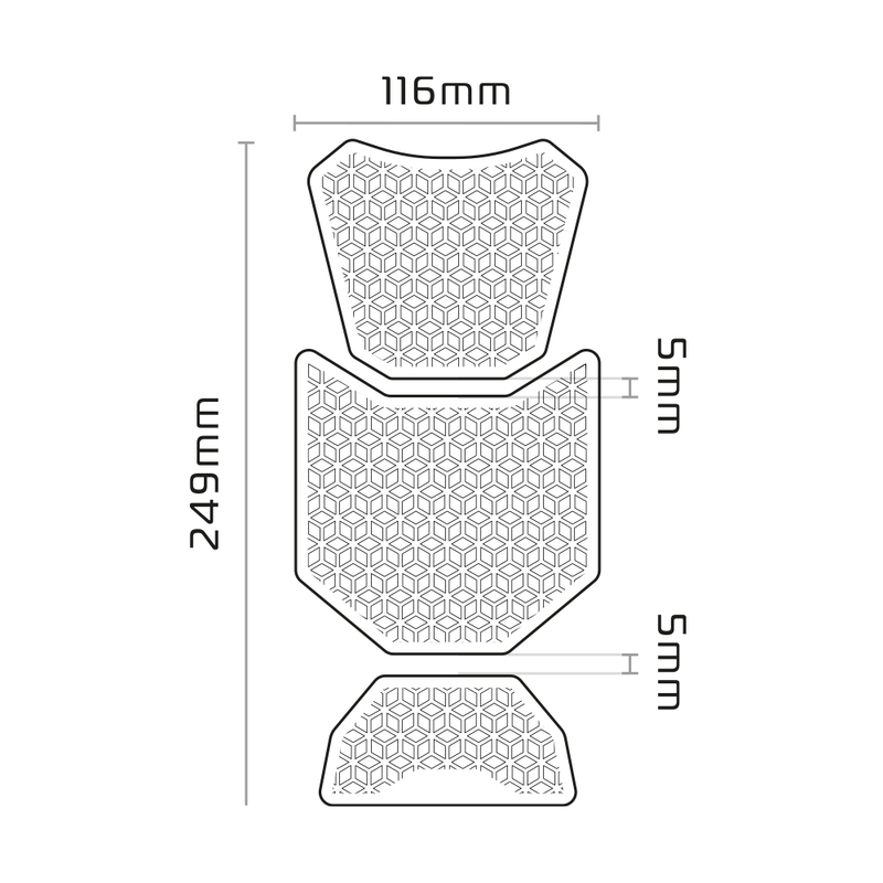 OXFORD Adventure Grip Pad/ Tankpad