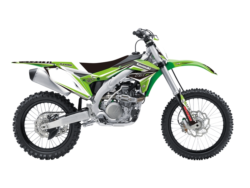 BLACKBIRD Dream Graphic 4 Komplett-Kit passend für Kawasaki KX450F