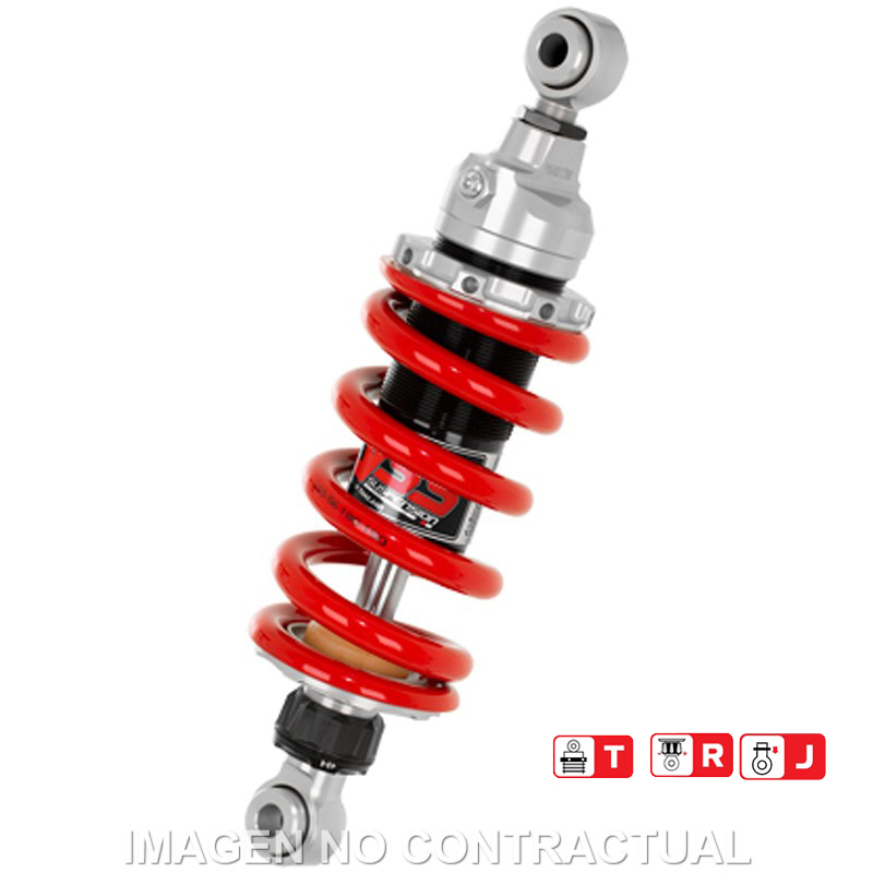 Federbein Z456-Serie Mono hinten passend für DUCATI Multistrada 800, 1000/S, 1100/S MZ456-295TRJ-37-85
