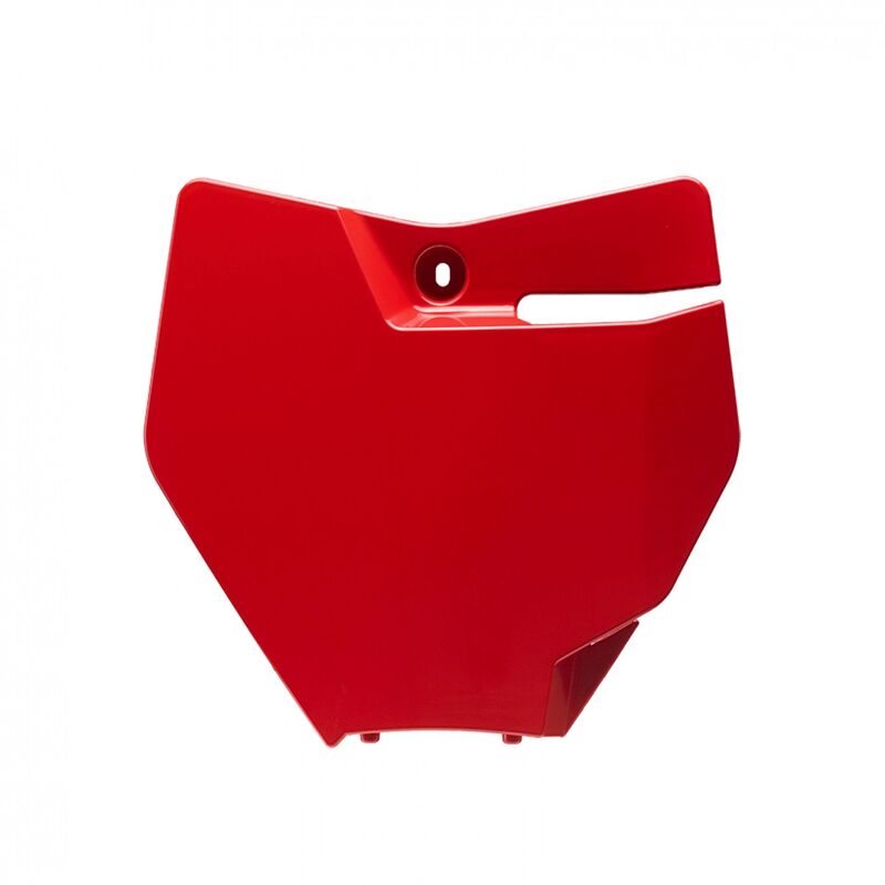 POLISPORT Front Number Plate - Red Gas Gas MC85 POLISPORT Front Number Plate - Red Gas Gas MC85