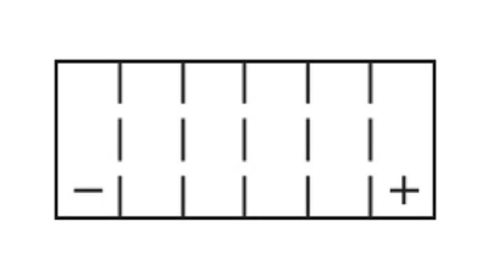 Batterie NITRO 12N24-3 (CP) mit Säurepack 12V/24Ah [184x124x175] CCA=200A